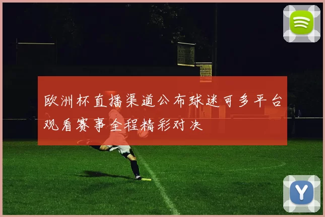 欧洲杯直播渠道公布球迷可多平台观看赛事全程精彩对决