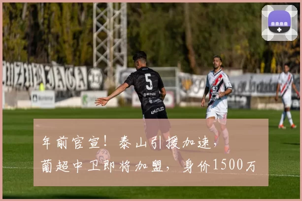 年前官宣！泰山引援加速， ​​​葡超中卫即将加盟，身价1500万
